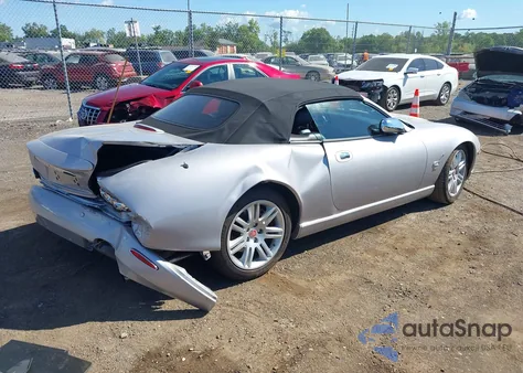 2005 Jaguar Xkr из США, поврежденный, VIN SAJDA42B553A43103